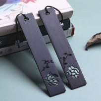 전통 창문양 나무 북마크 책갈피