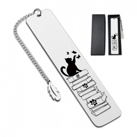 스테인레스 스틸 레터링 북마크 책갈피 #2