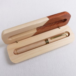 메이플 고급 볼펜 원목케이스 선물세트