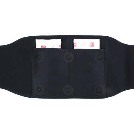 닥터체크 특수형 허리보호대 온열주머니 귀사문석 부착 #2