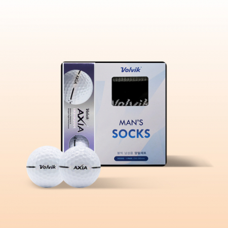 볼빅 엑시아 홀로그램 3pc 골프공 양말 선물세트 #2