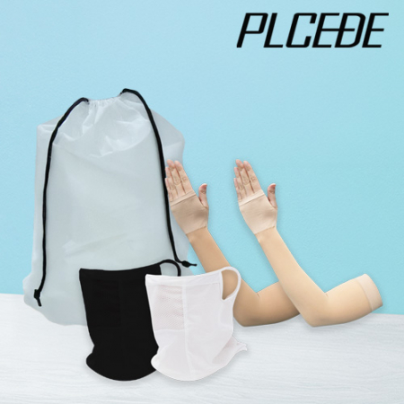 플씨드 여름 3종 EVA파우치 G세트 (선케어 스킨 손 쿨토시+메쉬 귀걸이 쿨마스크) #2