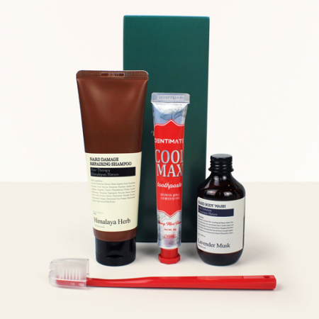 나드 리페어링 샴푸 튜브형 + 나드 바디워시 + 크리오 쿨맥스 민트 치약 + 크리오 미세모 칫솔 #2