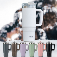 대용량 스텐텀블러 손잡이텀블러 빨대텀블러