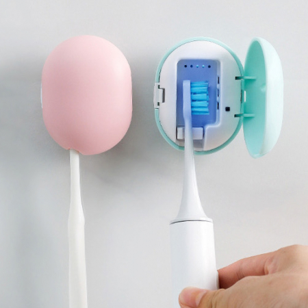 르웨이 가정용 휴대용 조약돌 UV-C LED 자외선 칫솔 살균기 소독기 #2