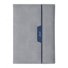 AP34 3단 양장 다이어리 25절-그레이