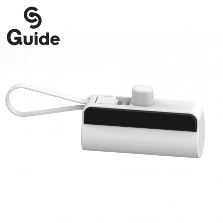 Guide 가이드 케이블 일체형 LCD 2in1 보조배터리 5000mAh #2