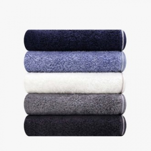 [송월타올] 솔리드혼방사무지40 190g 뱀부혼방사 수건 타월