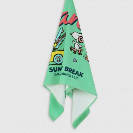 [송월타올] 스누피 베케이션50 비치타올 160g 면 수건 20수 타월 #2