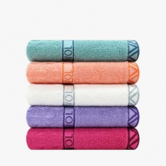 [송월타올] 베이직 에스닉40 140g 면 수건 30수 타월