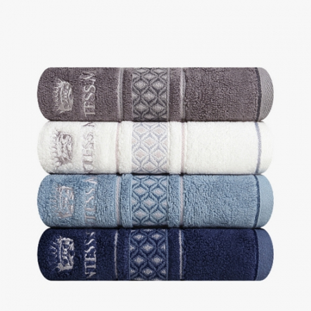 [송월타올] 카운테스마라 더블다이아40 160g 뱀부얀 면 수건 30수 타월 #2