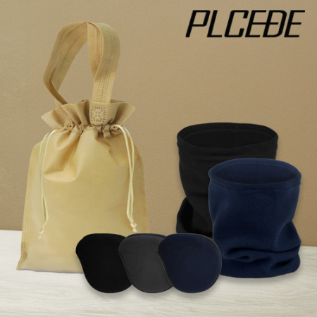 플씨드 겨울 3종 복주머니 파우치 G세트 (폴라폴리스 넥워머+왕 귀마개) #2