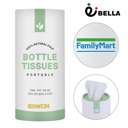 [디지웰] 베비 원통형 휴대용 슬림 티슈 #3