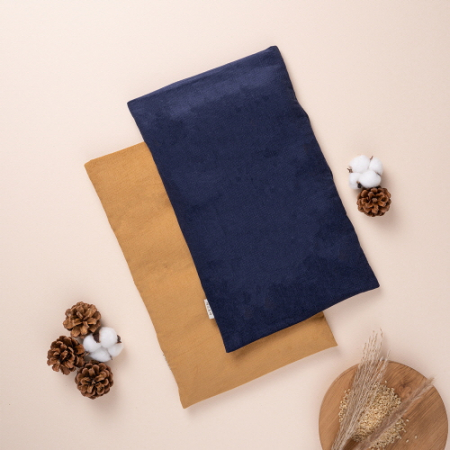 따스로미 코듀로이 무지 현미 복부 찜질팩 핫팩 #5