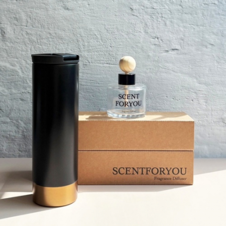 FINE 센트포유 차량용디퓨저 120ml 1구 + 벅스로얄텀블러세트 D39 #2