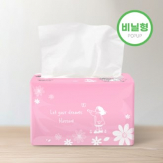 누리케어 뽑아쓰는 미니 미용 팝업티슈 250매