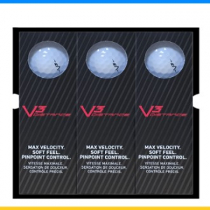 테일러메이드 V3 디스턴스 9구 (3pc) 테일러메이드 골프공 3피스  골프공 선물세트