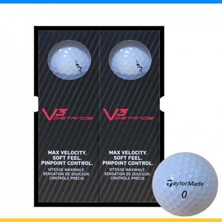 테일러메이드 V3 디스턴스 6구 (3pc) 테일러메이드 골프공 3피스  골프공 선물세트 #2