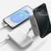 작은이미지: 아이리버 고속 무선 충전 거치형 맥세이프 보조배터리 5000mAh 화이트 IMS-H50 #4