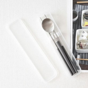 컬러풀 성인 어덜트 컬러무드 수저세트+케이스 국내산