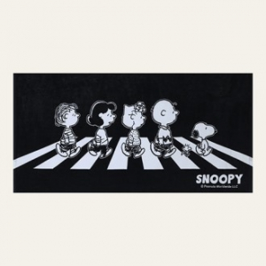 송월 스누피 로드 바스 비치타올 76x152cm