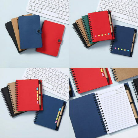 3가지 타입 미니 멀티 수첩 노트 메모장 휴대용 학교 학원 학습 사무실 업무 #2