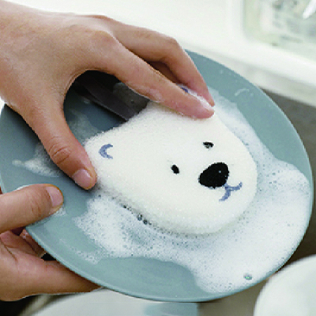 다올 큐티 동물 수세미 4종 세트 Z2517 #2