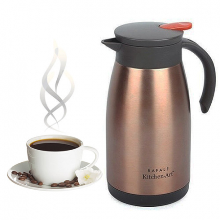키친아트 라팔 골드메탈 보온 포트 1L #2