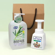 친환경 프리미엄 주방세제 470g + 주방전용 아이깨끗해 핸드워시