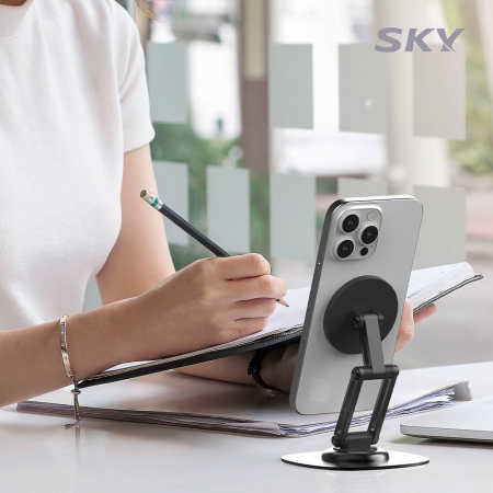 스카이 웰 맥세이프 360도 회전 스마트폰 거치대 스탠드 MD360B #7
