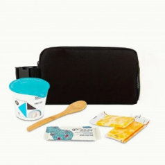 TH357 옥스포드 버클 핸들  도시락 가방