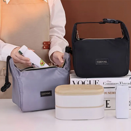 TH345 PEVA 필름 방열 보온 도시락 가방 #2