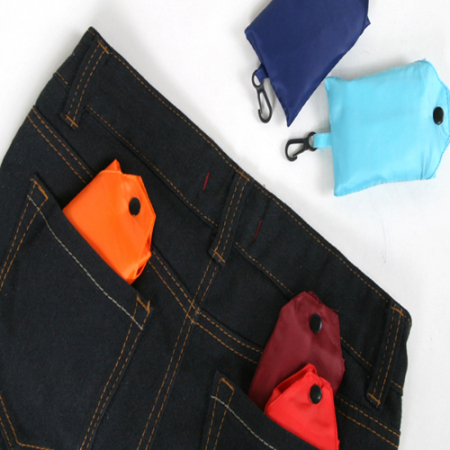 포켓형 장바구니 행사 선물 홍보용 장바구니 #2