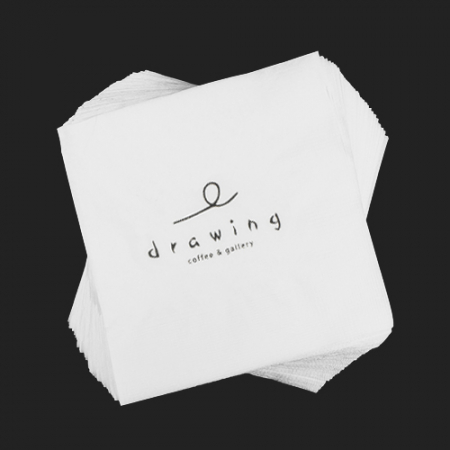 칵테일 인쇄냅킨흰색 1박스 8000매 #2