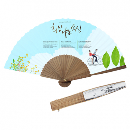 오죽선(대/독판) 전통부채 #3