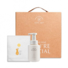 한가위 추석 명절 호텔 타올 1P + 비건 핸드워시 300ml 선물 세트 당일발송 자수있는 수건