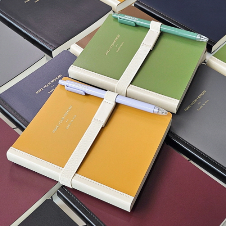 간지스 2026 통가죽st 스퀘어 양장다이어리 #2