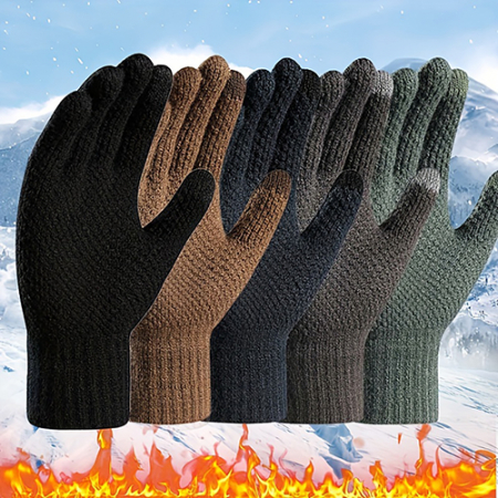 1431 남녀공용 두꺼운 니트 장갑 #2