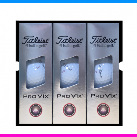 타이틀리스트 pro v1x 9구 (4pc) 타이틀리스트 골프공 v1x 골프공 4피스 골프공 #2
