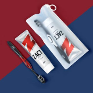 커피 흡연의 흔적을 ZACT 작트 치약 150g+미세모와 특수모 프리미엄  ZACT 작트 칫솔