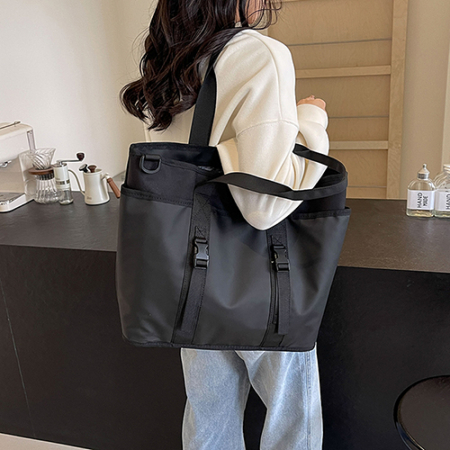 생활더봄 옥스포드 대용량 토트 크로스백 #5