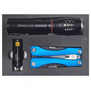 CREE 줌인 C.O.B후레쉬+다용도공구(大)