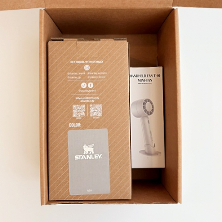 센트포유 스탠리 클래식 플립 스트로2.0텀블러591ml+미니핸디선풍기세트 SS37 #3