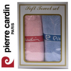 Pierre Cardin 웰빙 타올2P세트 130g