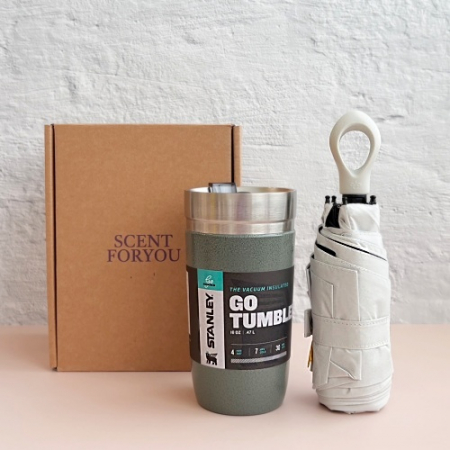 센트포유 스탠리 고진공텀블러473ml +초경량 멀티고리 5단우산세트 SS28 #3