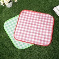 Y리빙 초경량 1인용 미니 체크 돗자리