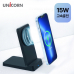 작은이미지: 유니콘 휴대용 접이식 맥세이프 15W PD3.0 QC3.0 스탠드거치대 ZQ-M15W #6