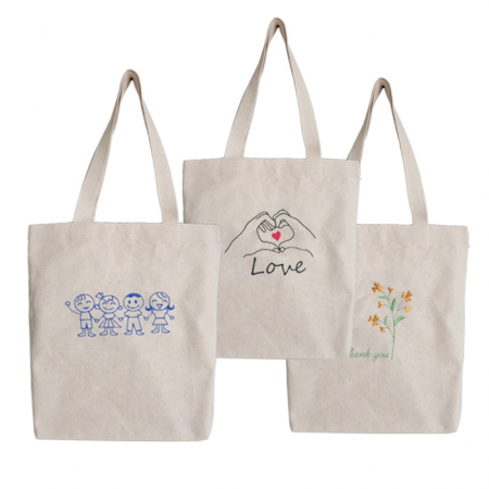 프리이엄 자수 에코백 #2