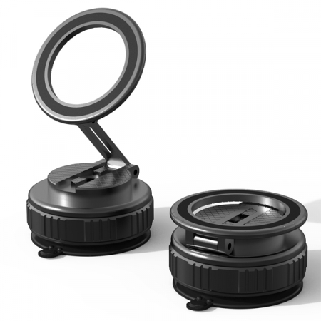 DOXX 마그네틱 흡착식 거치대 360도 회전 진공 흡착식 접이식 맥세이프 호환 #3