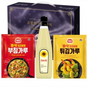 해표 실속(오일 해바라기유+부침가루+튀김가루)